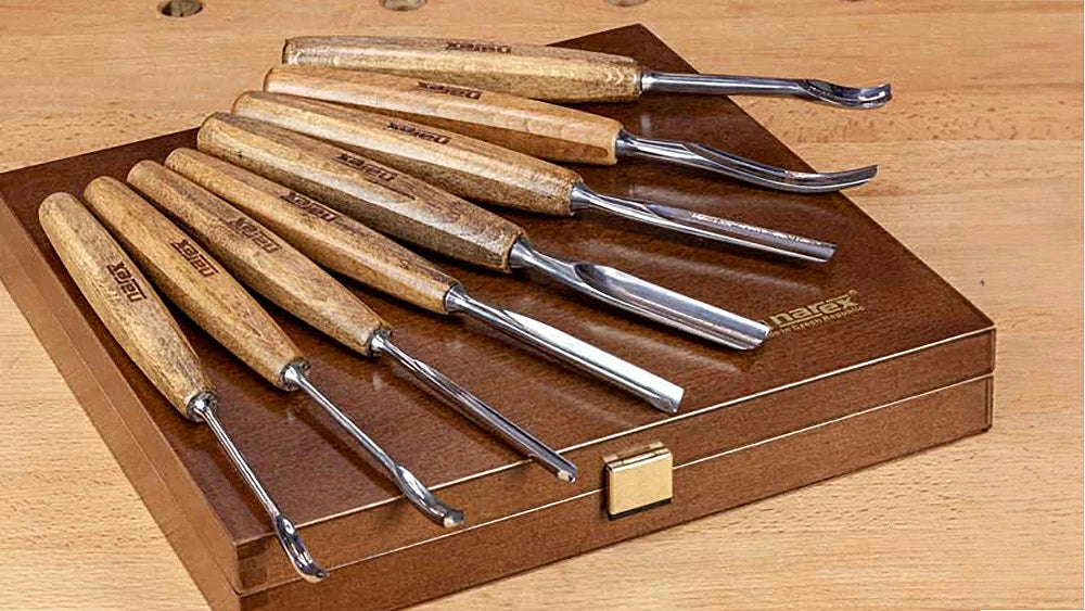 Narex 8-Pc Carving Set — For Serious Carvers
