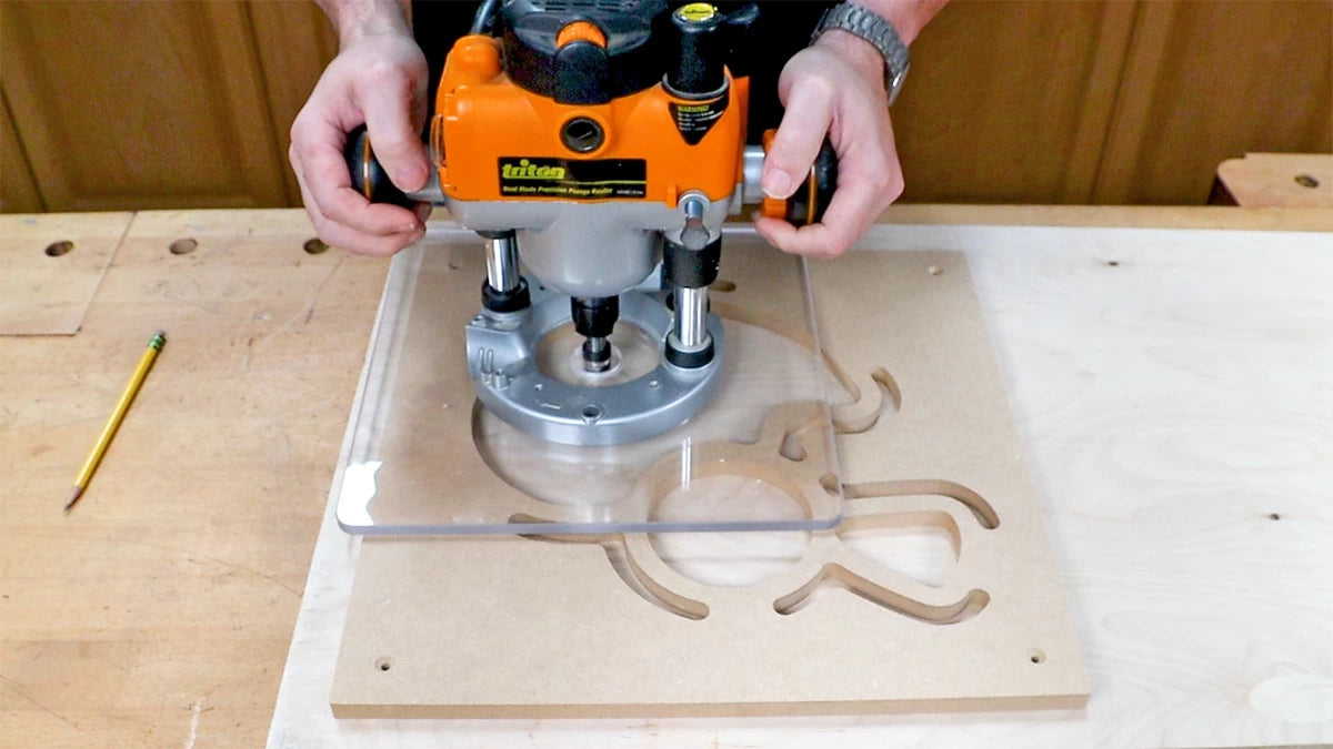 DIY XL Router Base Plate – Fits Any Woodworking Router!