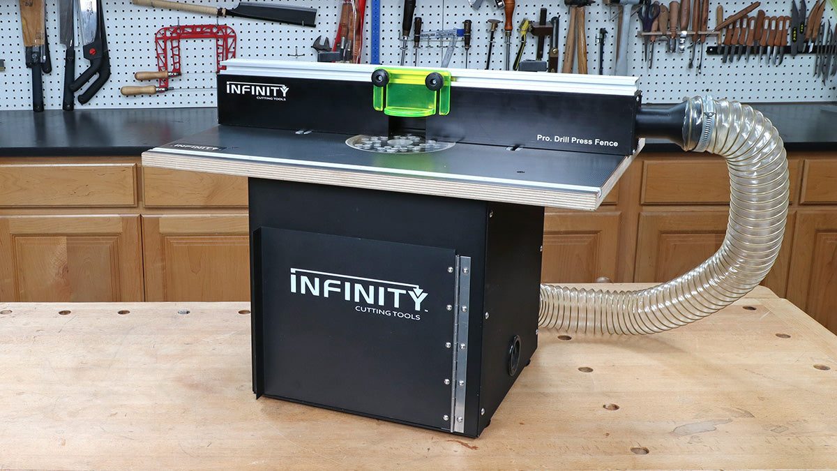 Infinity’s Portable Router Table System — Evolution meets Revolution in your shop! 
