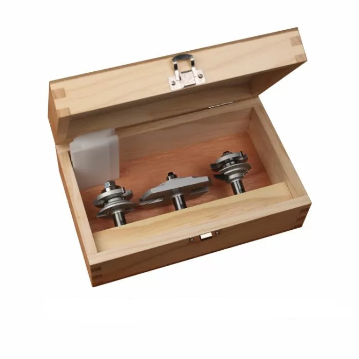Infinity Tools 1/2" Shank 3-Pc. Cabinet Door Router Bit Sets