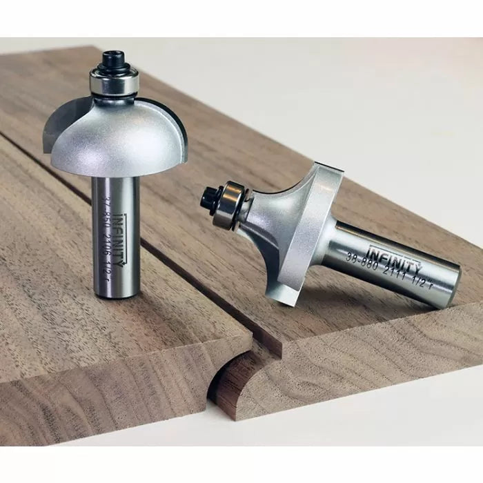 Infinity Tools 1/2" Shank Drop Leaf Table Router Bit Set