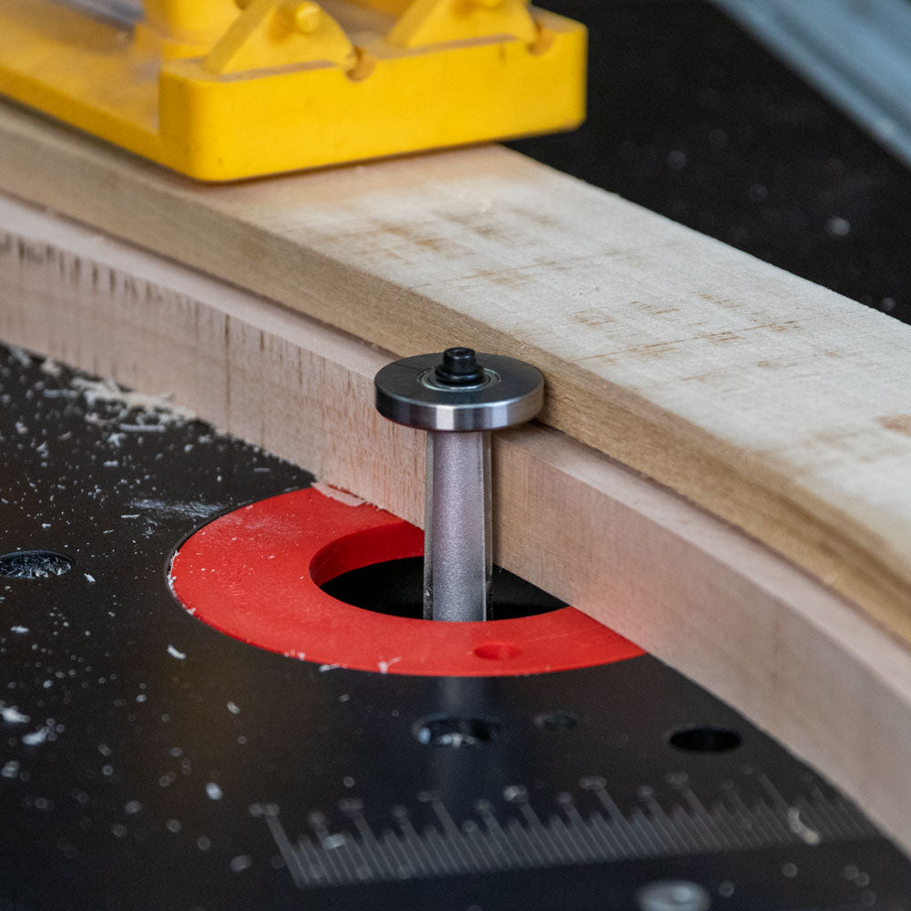 Juego de brocas para enrutador con patrón de cojinetes múltiples y vástago de 1/2" de Infinity Tools