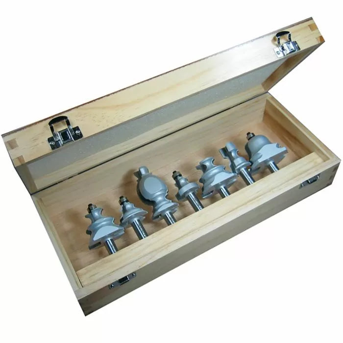 Infinity Tools 1/2" Shank 7-Pc. Colonial Period Router Bit Set