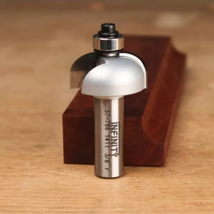 Infinity Tools 1/2" Shank 3-Pc. Cove Router Bit Set