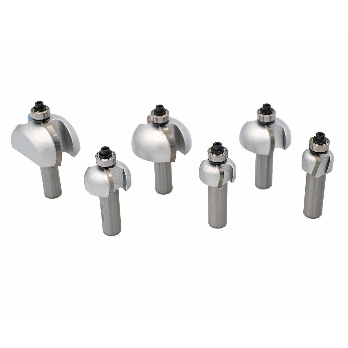 Infinity Tools 1/2" Shank 6-Pc. Cove Router Bit Set