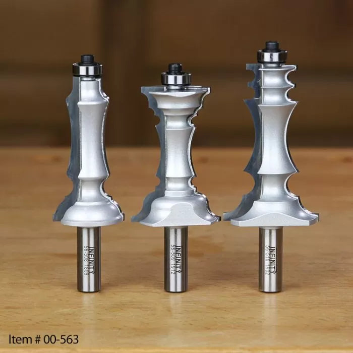 Infinity Tools 1/2" Shank Mitered Door & Much More Router Bits