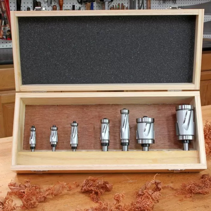 7-Pc. Mega Flush Trim Router Bit Master Set