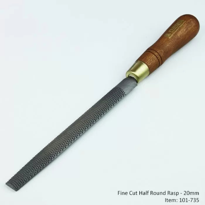 Narex Premium Fine Cut Rasps, Machine Stitched