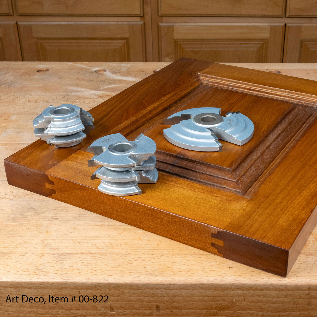 Juegos de cortadores para perfilar rieles y montantes para interiores y exteriores de Infinity Tools, orificio de 3/4"