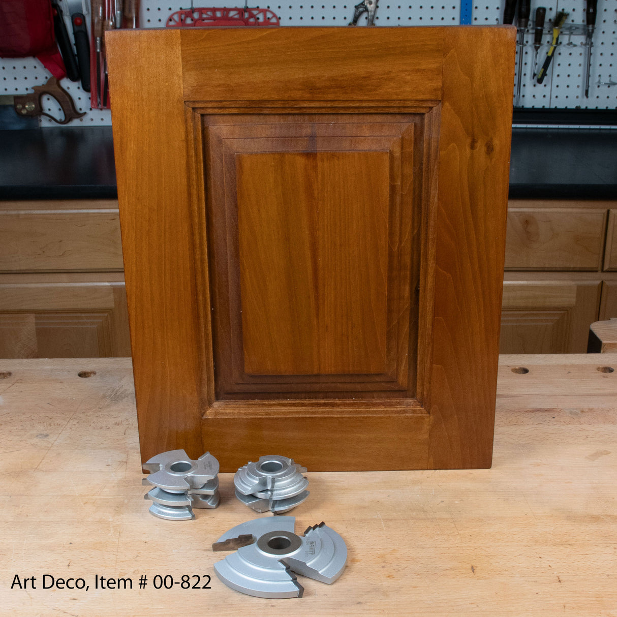 Juegos de cortadores para perfilar rieles y montantes para interiores y exteriores de Infinity Tools, orificio de 3/4"