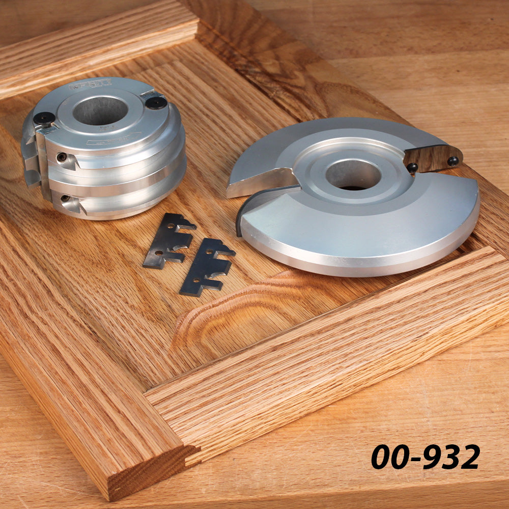 Infinity Tools 2-Pc. Kitchen Door Shaper Cutter Sets, 1-1/4" Bore