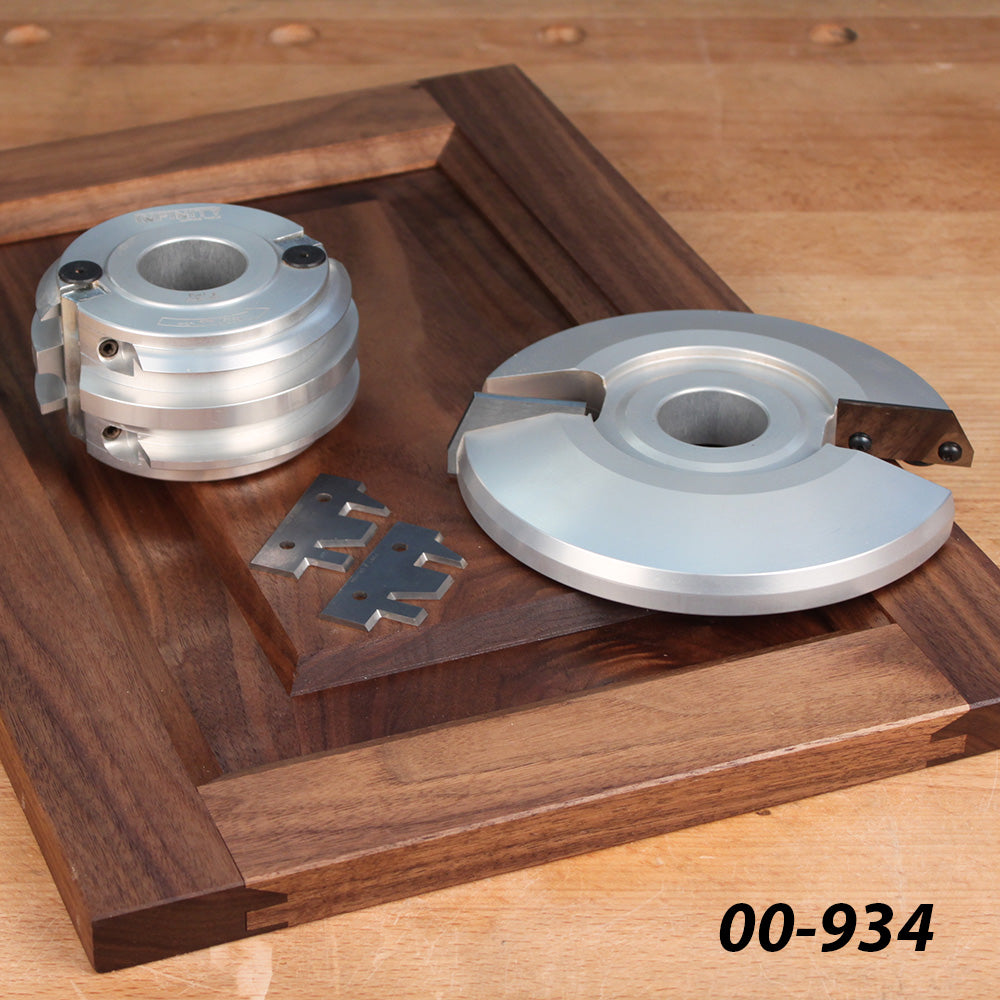 Infinity Tools 2-Pc. Kitchen Door Shaper Cutter Sets, 1-1/4" Bore