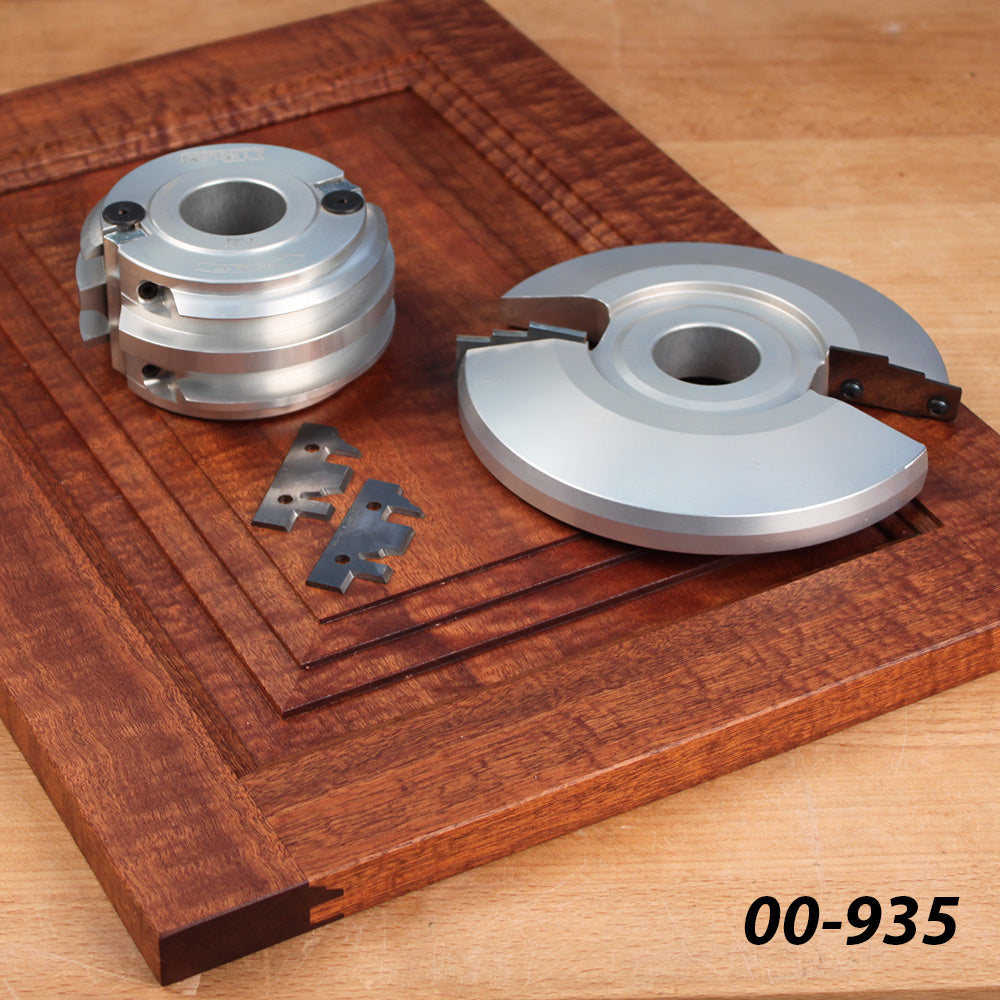 Infinity Tools 2-Pc. Kitchen Door Shaper Cutter Sets, 1-1/4" Bore