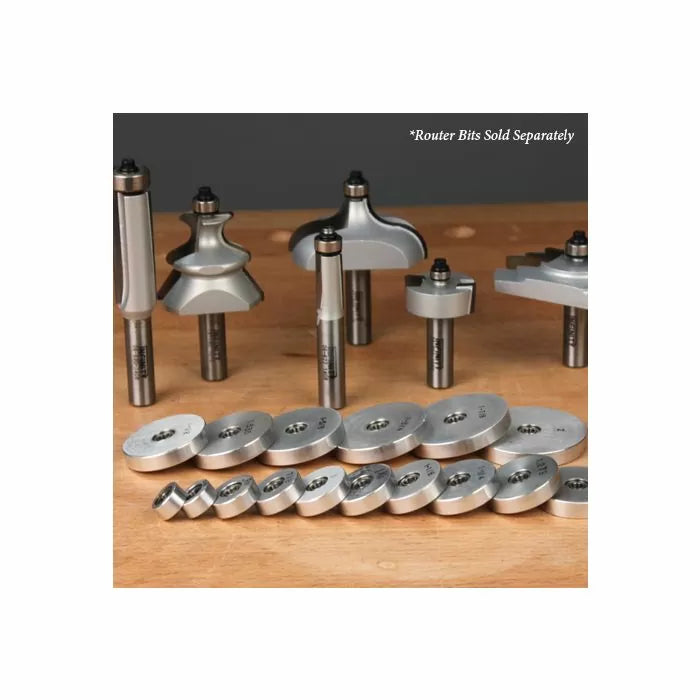 16-Pc. Ultimate Router Bit Bearing Kit - 3/16" I.D.