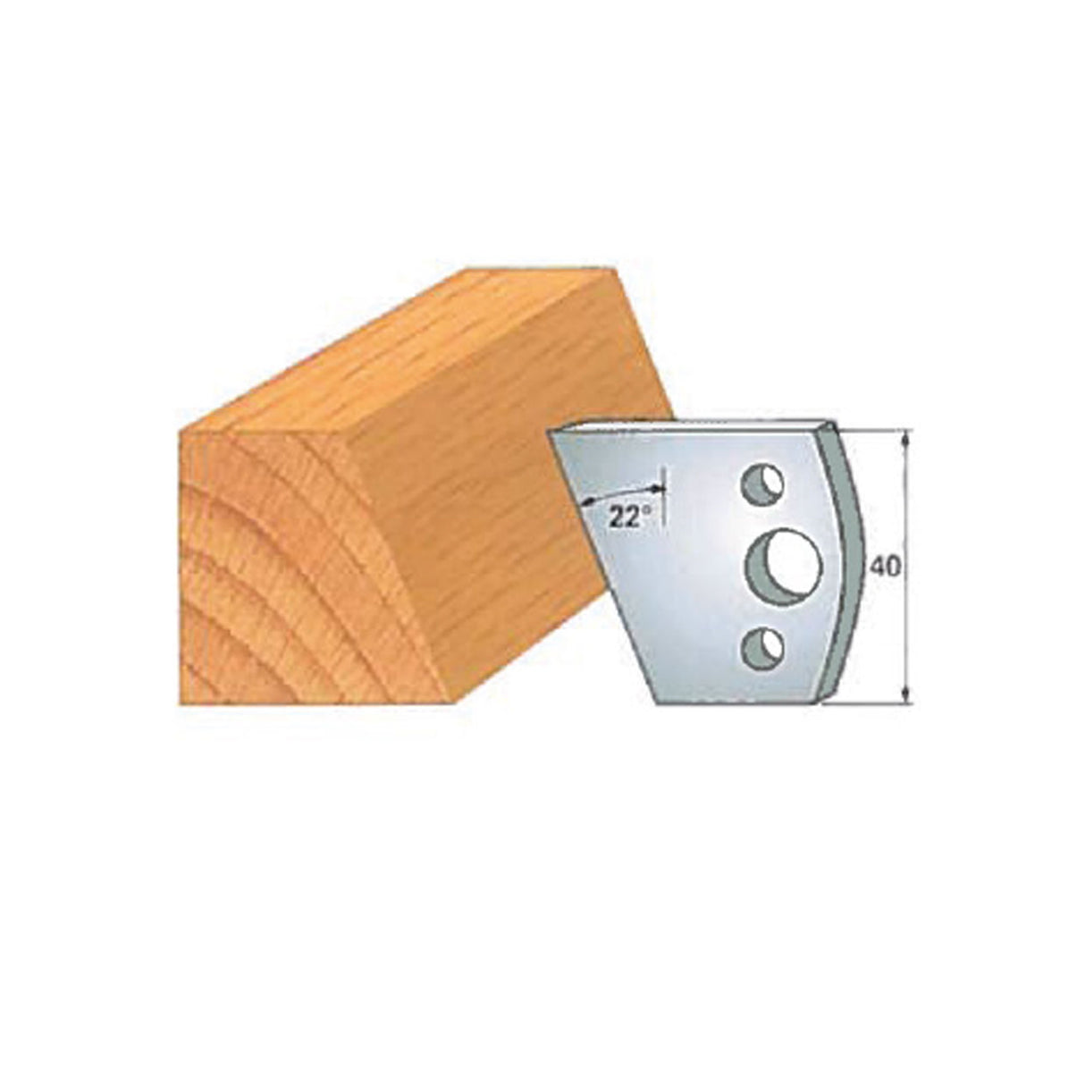 Infinity Tools Insert-Pro 13-Pc. HSS General Purpose Shaper Set, 1-1/4" Bore