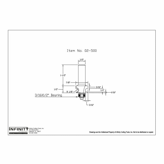 13-Pc. 1/2" Shank Dream Router Bit Set