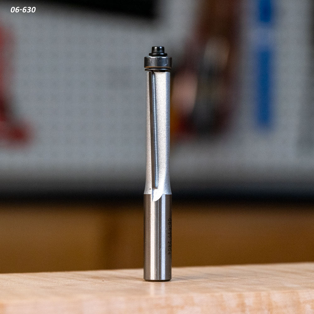 Juego de brocas para enrutador con patrón de cojinetes múltiples y vástago de 1/2" de Infinity Tools