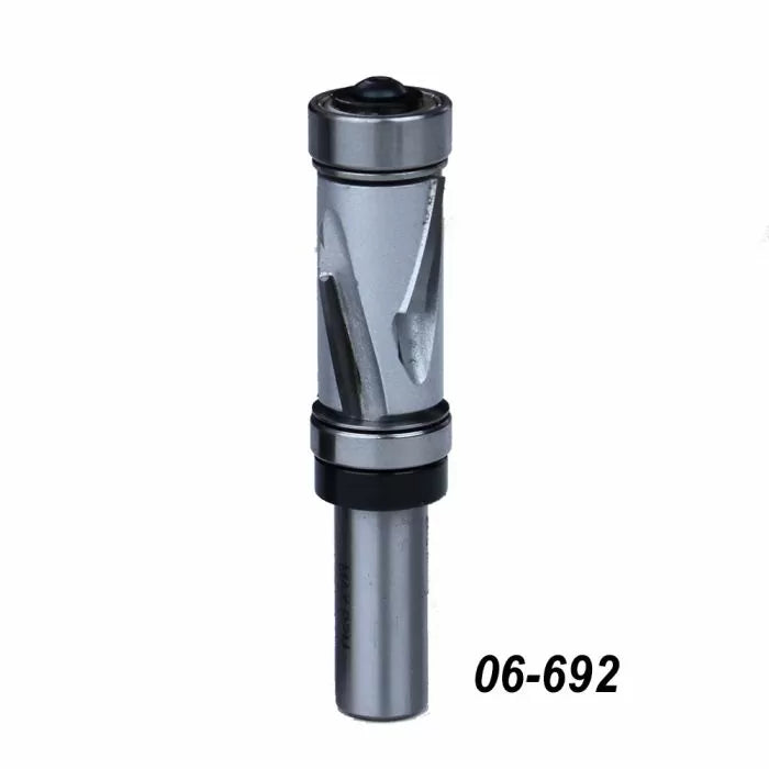 Juego de 4 brocas para rebajadora Mega Flush Trim con vástago de 1/2" de Infinity Tools