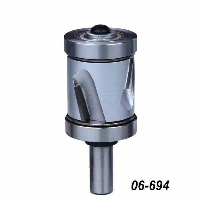 Juego de 4 brocas para rebajadora Mega Flush Trim con vástago de 1/2" de Infinity Tools