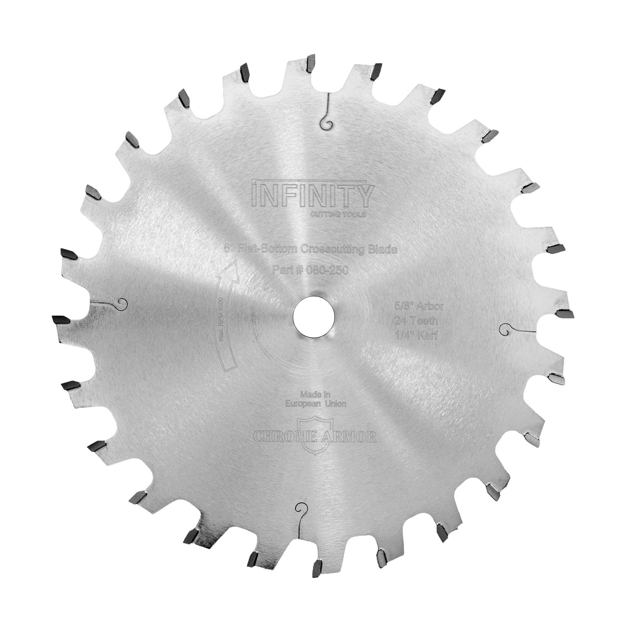 Flat-top saw blade