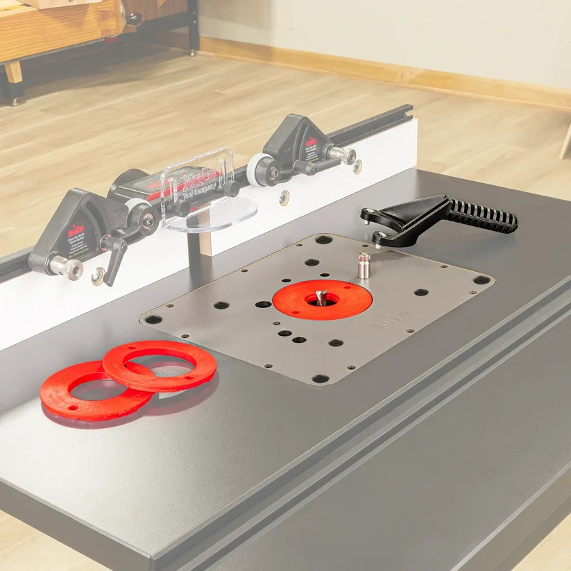 JessEm Mast-R-Plate Premium Router Table Insert Plate with Stainless Steel Mount