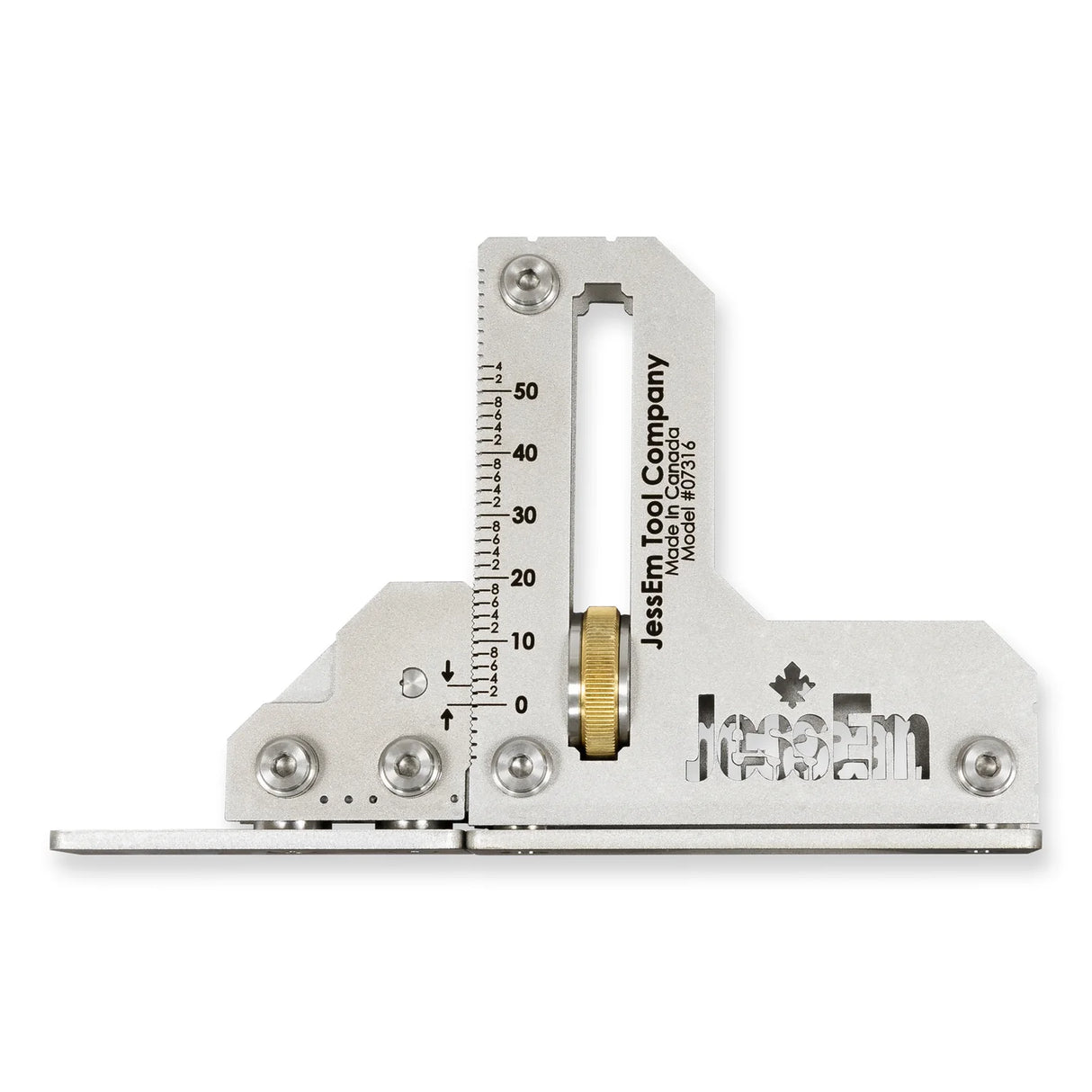 JessEm Stainless Steel Tool Setting Gauge - Imperial or Metric