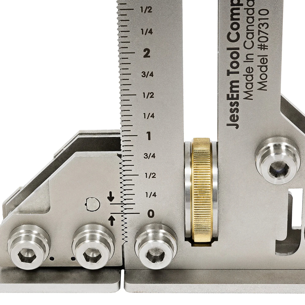 JessEm Stainless Steel Tool Setting Gauge - Imperial or Metric