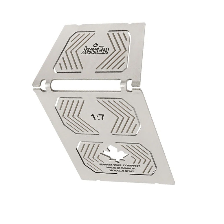 Juego de escuadras para silla de montar JessEm de 6 piezas