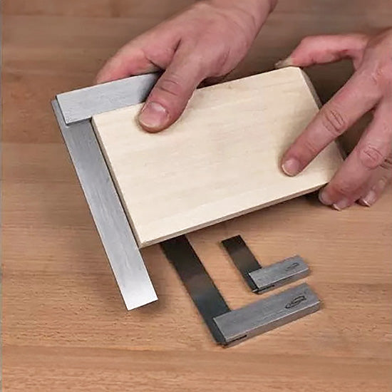 iGaging Ultimate Square Pack; 4" Double 12" Combo Gauge & Squares