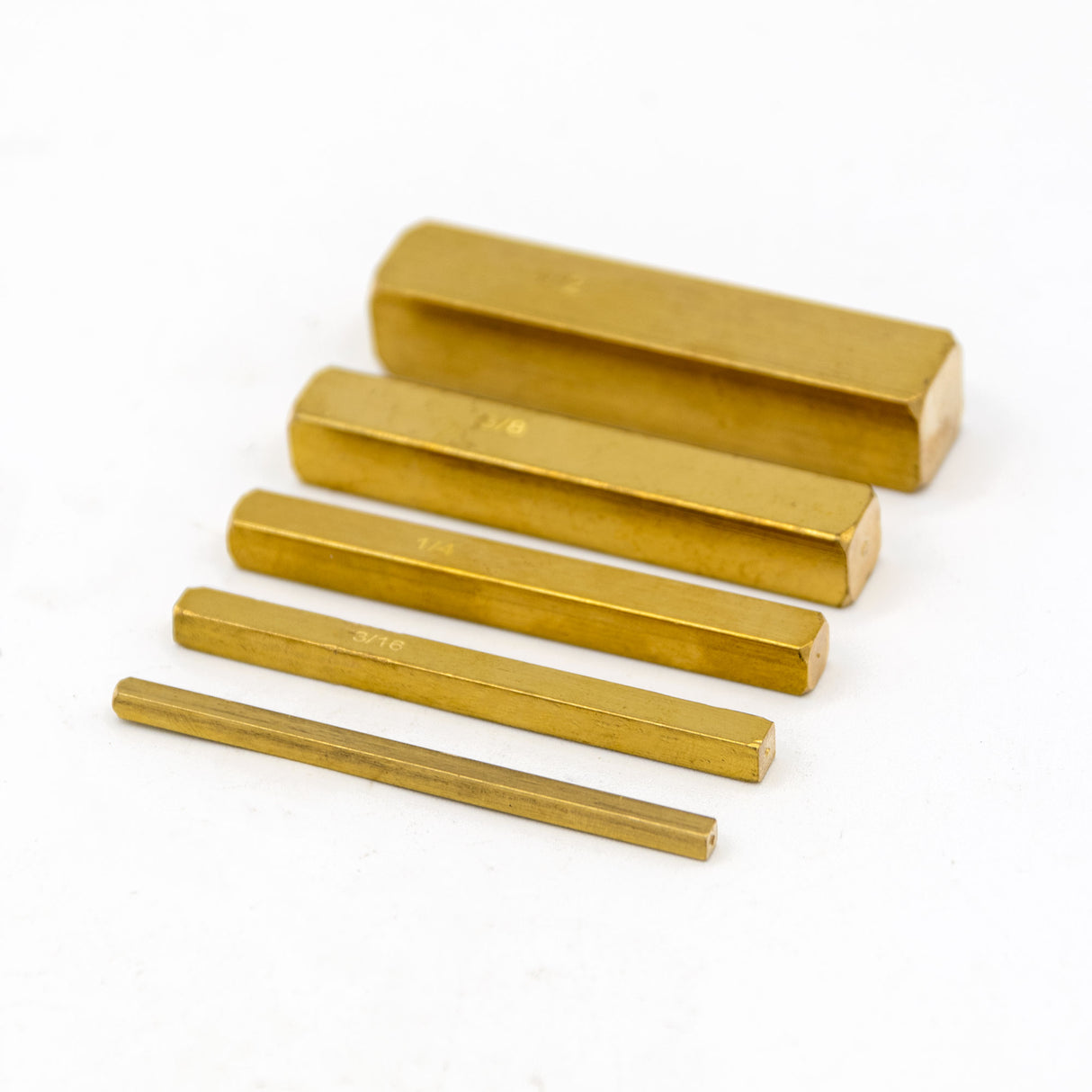Infinity Tools 5-Pc. Brass Bar Set For Tool Set-Up