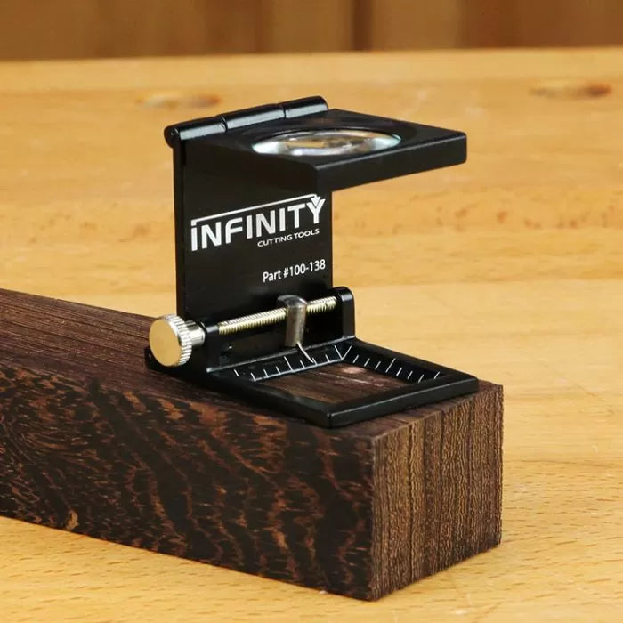 6x Folding Loupe Magnifier With Measuring Scale | Infinity Tools