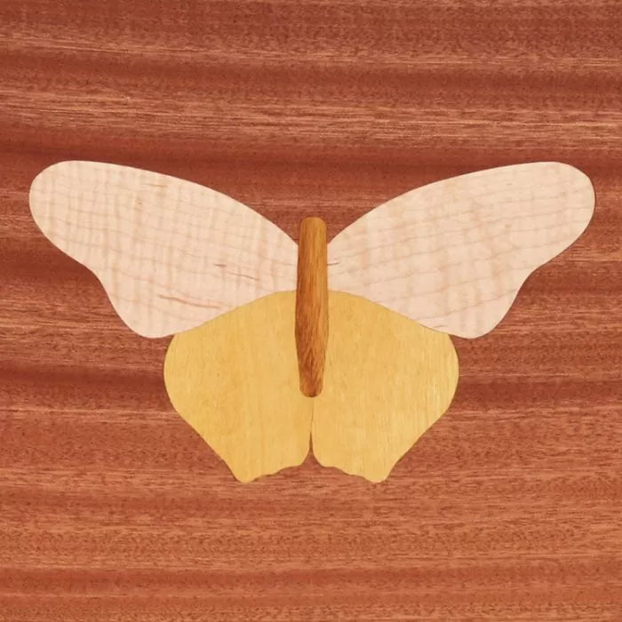 4" Butterfly - Multi-Layer Inlay System
