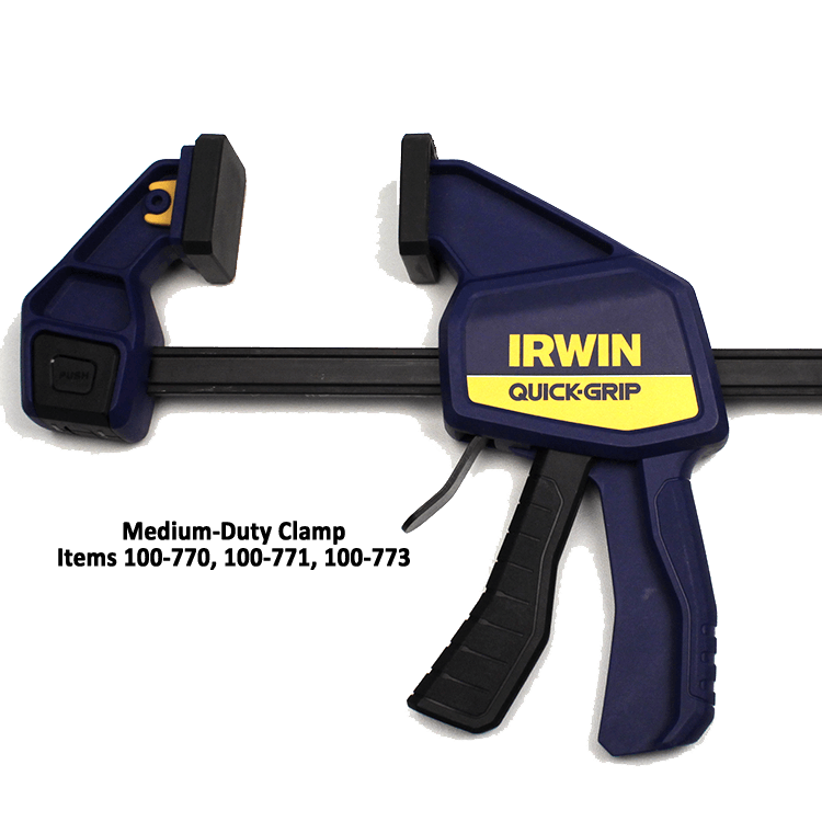 Irwin Medium-Duty Quick-Grip, 12"