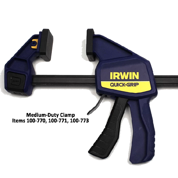 Irwin Quick-Grip Medium- & Heavy-Duty Clamps