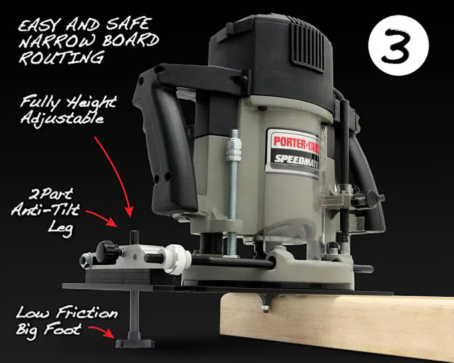 MPOWER Combination Router Base