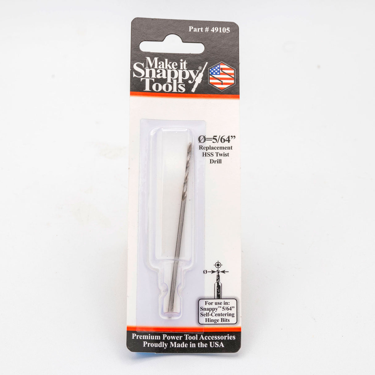 Make it Snappy Tools Replacement Drills For Self Centering Bit - 1Pc.