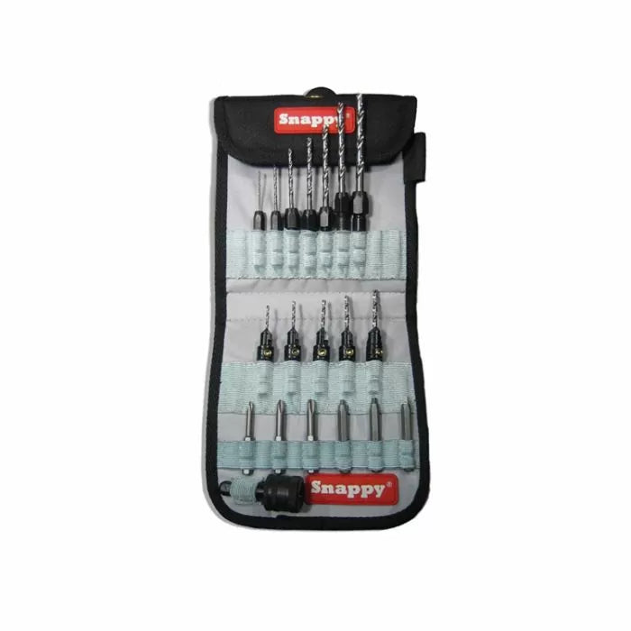 25-Piece Countersink & Quick Change Drill Set
