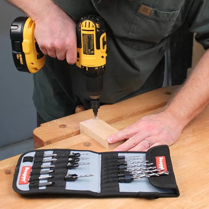 25-Piece Countersink & Quick Change Drill Set