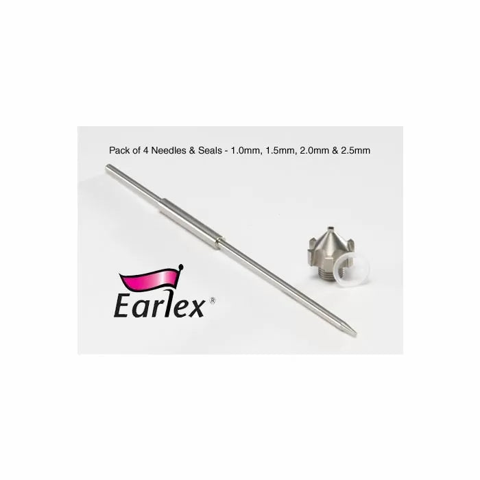 4-Pc. Needle & Seal Set For Earlex HVLP Systems