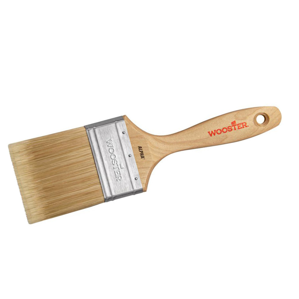 Cepillo cuadrado con mango de cola Wooster Alpha