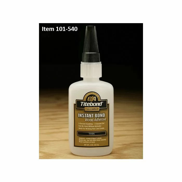 Titebond 3-Pc. CA Set: Thick, Thin & Activator