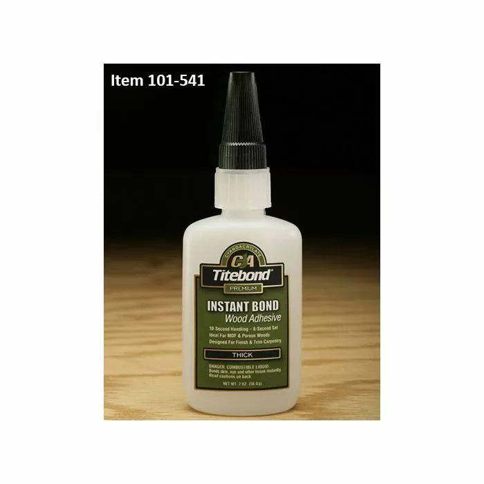 Titebond 3-Pc. CA Set: Thick, Thin & Activator