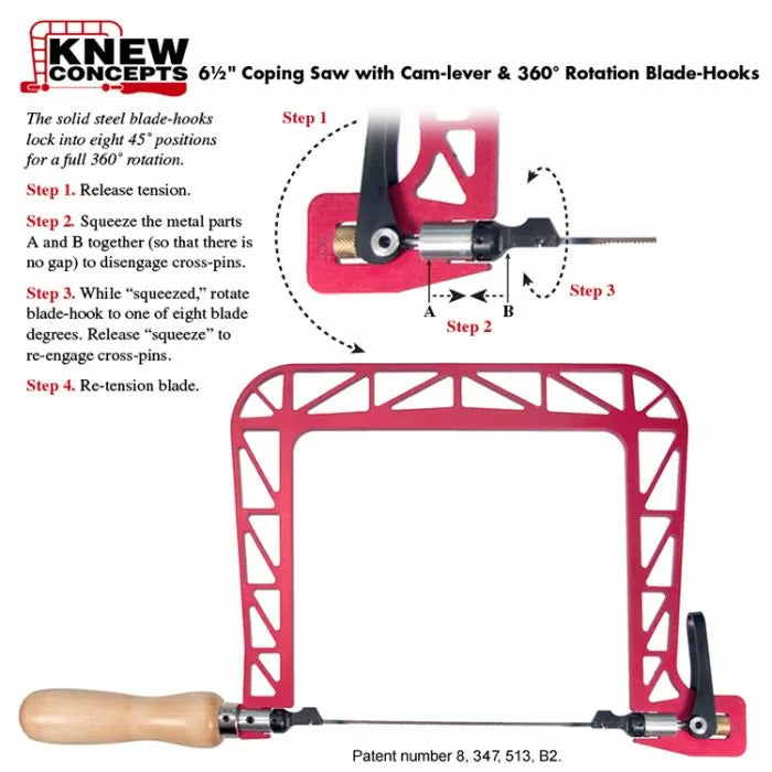 Knew Concepts Coping Saw