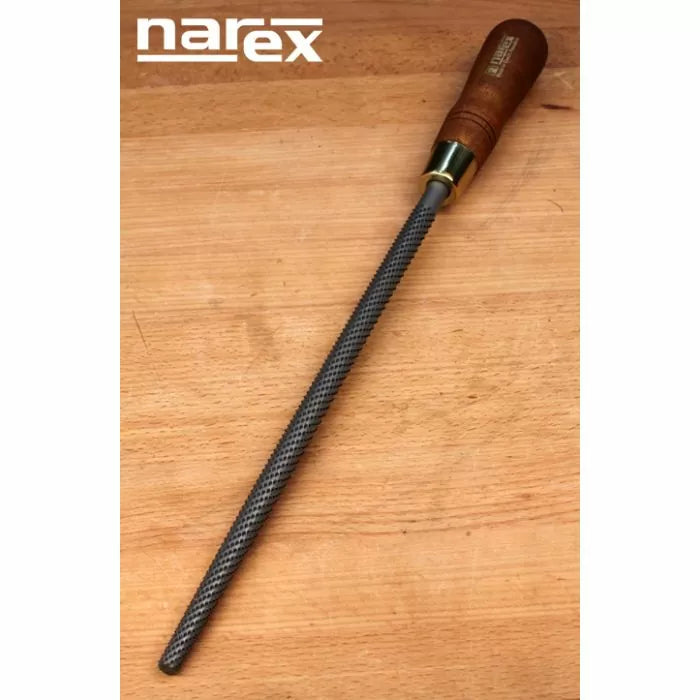 Narex Full Round Rasp - 12mm diameter, 10 teeth/cm