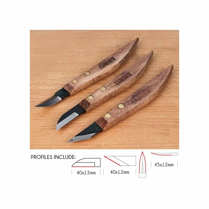 Narex 3-Pc. Carving Knife Set