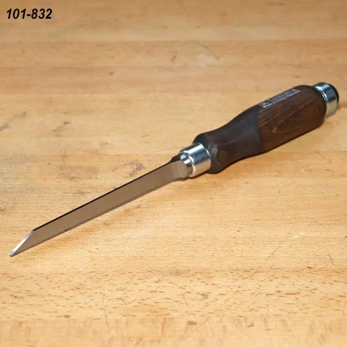 Narex Mortise Chisel Set - 3 Piece Czech Steel Chisels (6mm, 10mm, 12mm)