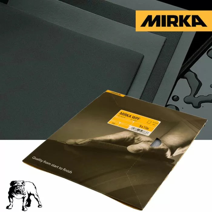 Mirka Wet/Dry Sandpaper - 9" x 11" Sheets