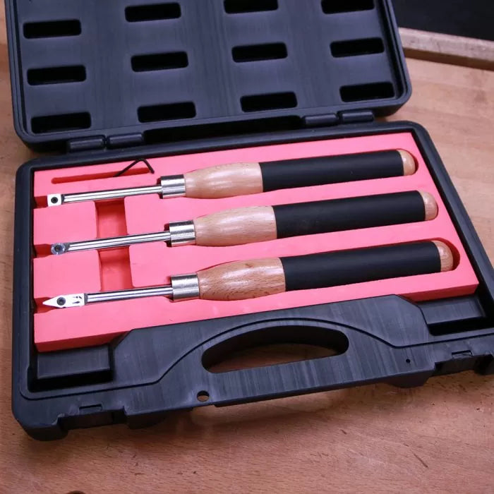 3-Pc. Carbide Wood Turning Tool Set