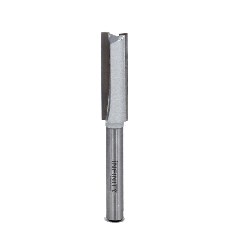 Infinity Tools 1/4" Shank Straight Router Bits