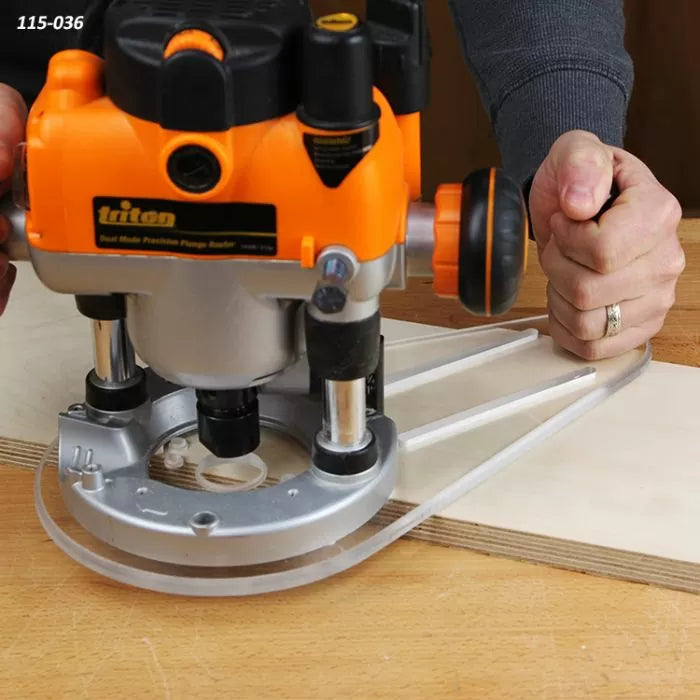 Universal D-Handle Router Base Plate, Full Size